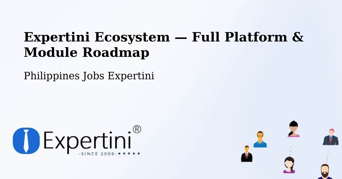 Expertini Ecosystem — Full Platform & Module Roadmap – Sadsalan