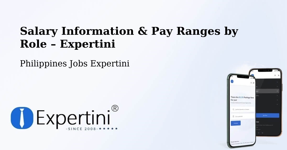 Salary Information & Pay Ranges – Sadsalan - Sadsalan, Philippines Jobs Expertini